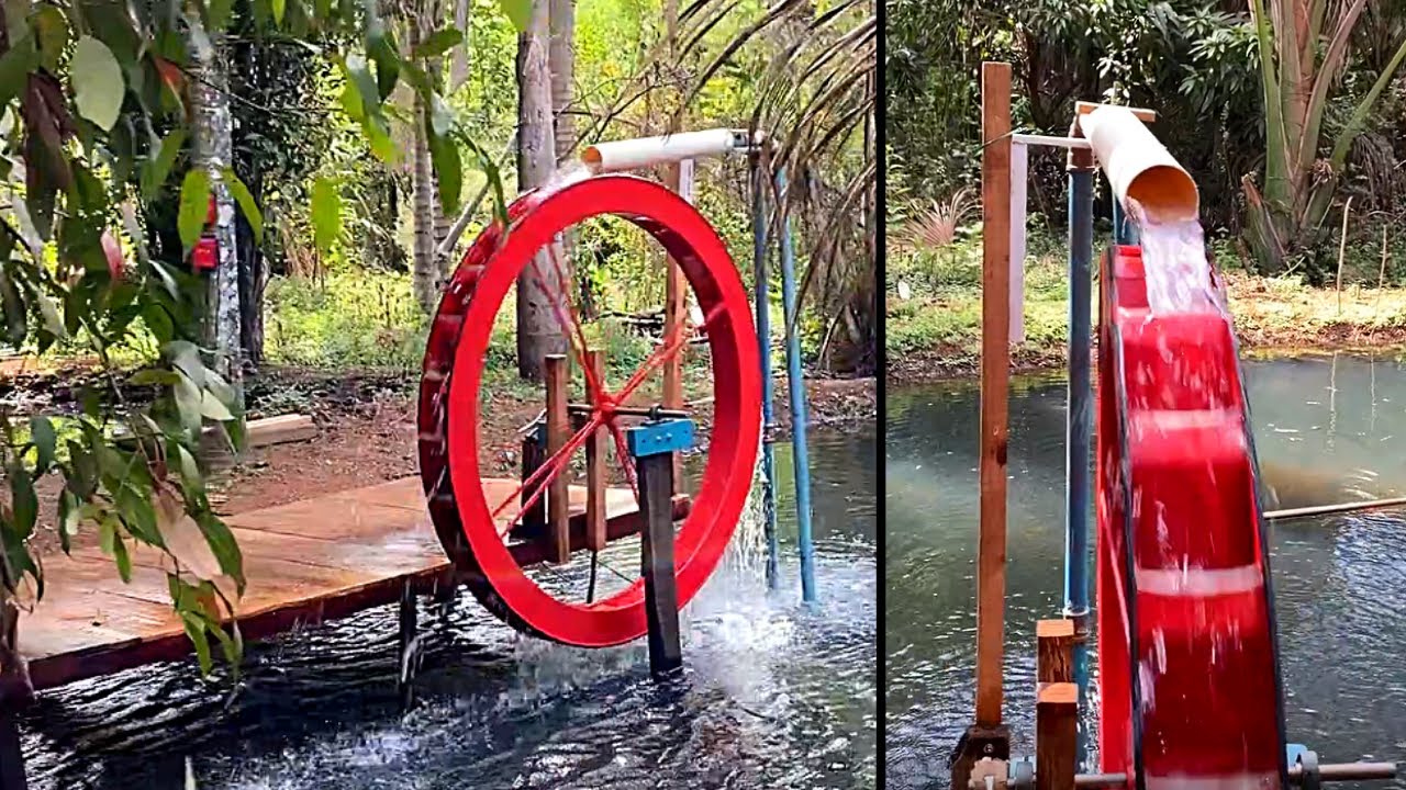 RODA D'ÁGUA SEM CORRENTEZA DE RIO PARTE 4