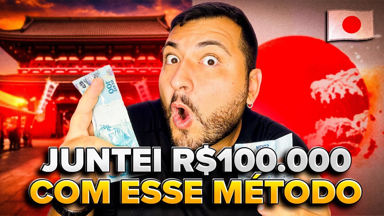 O MELHOR MÉTODO para juntar dinheiro (O SEGREDO DOS JAPONESES)
