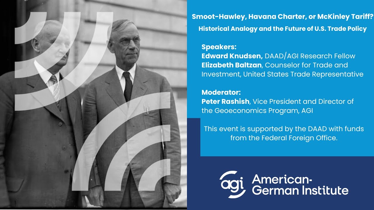 Smoot-Hawley, Havana Charter, or McKinley Tariff?