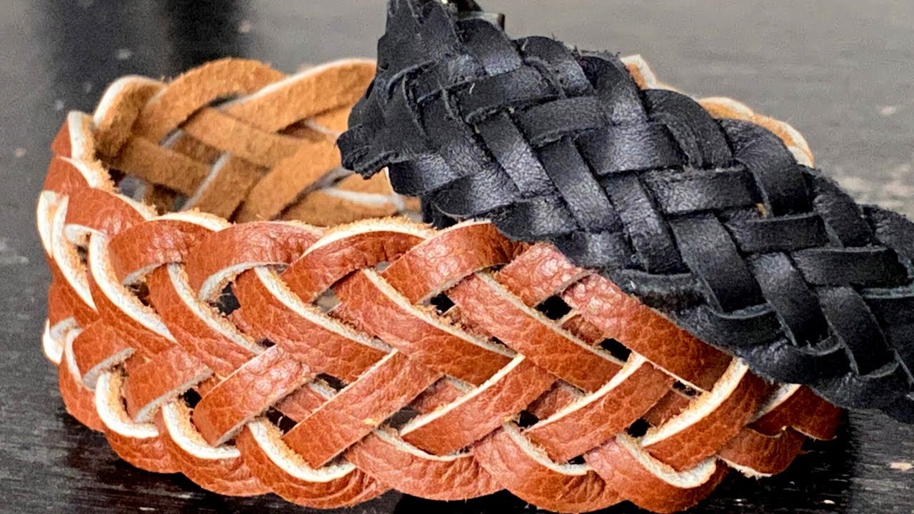 Make a 7-Strand Leather Braid Bracelet | Step-by-Step