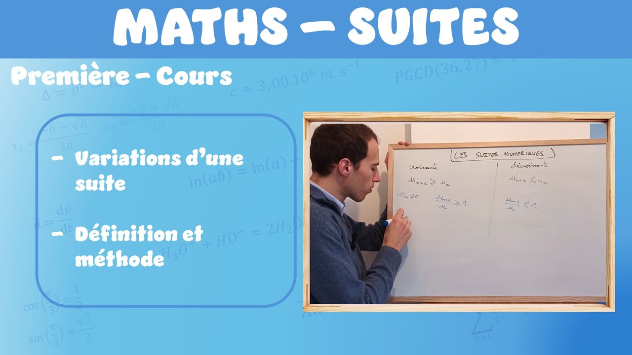 [Maths][Première] Variations d'une suite