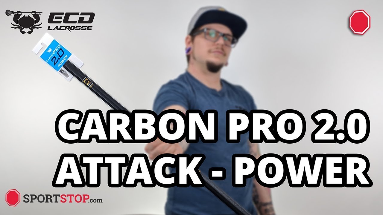 ECD Carbon Pro 2.0 Power Attack Lacrosse Shaft Product Video