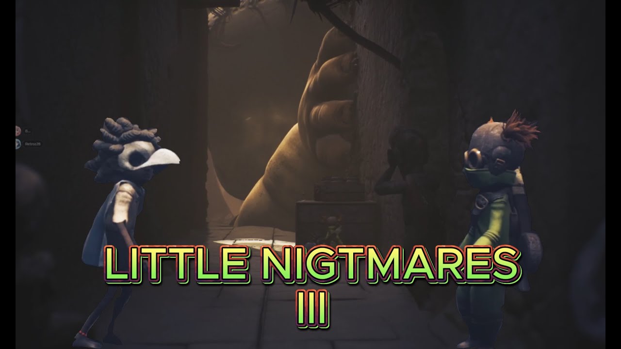 Little nigthmares 3 un bebe gigante me quiere comer ( bichito 59 )