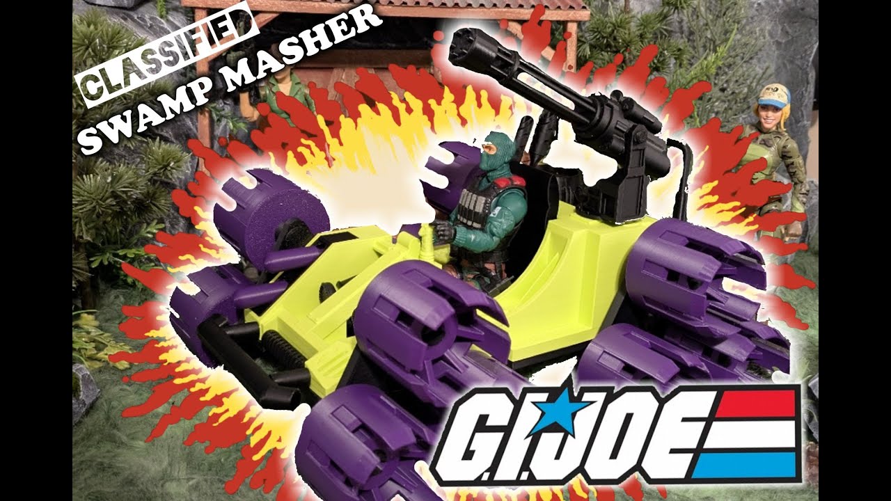 G.I. Joe Classified Swamp Masher - 3D printed
