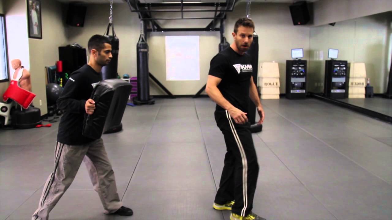 Back Kick - Krav Maga Technique - Self Defense w/ AJ Draven of KMW - Ep. 28