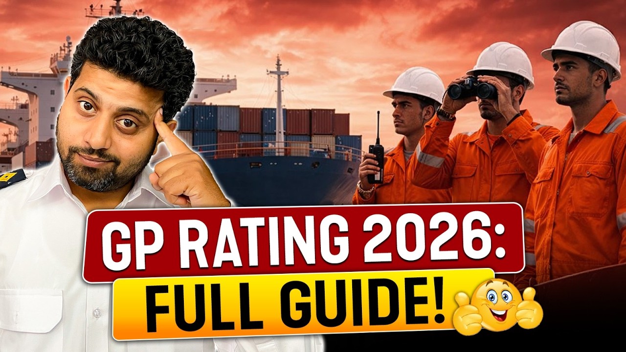 GP Rating Course Full Details || GP Rating Departments || High-Paying Careers in Merchant Navy(2026)