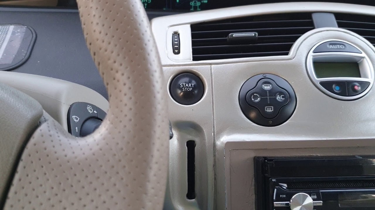 Scenic 2 Keyless go anahtarsız giriş &ccedil;ıkış start stop uygulaması