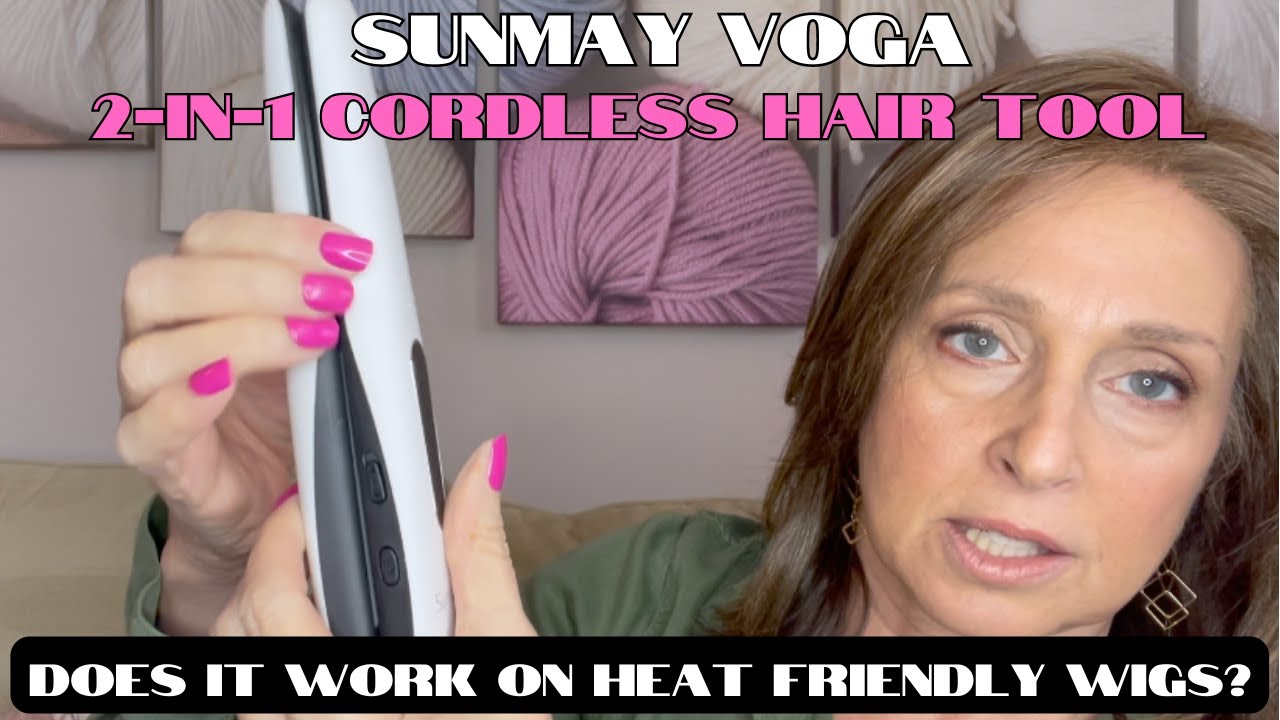 Sunmay Voga 2-in-1 Cordless Hair Straightener & Curler - Does it work on Heat Friendly Wigs?