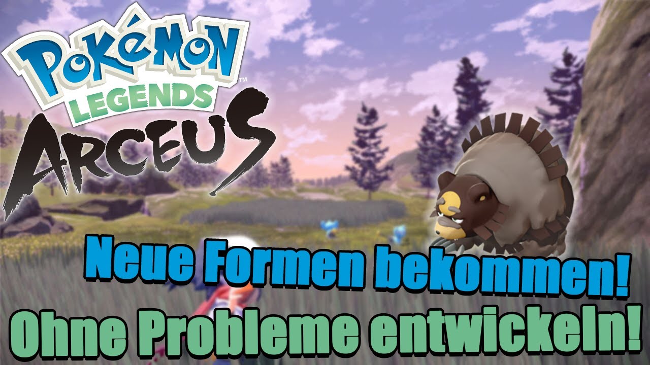 SO entwickelst DU alle HISUI Formen!  | Pokémon-Legenden: Arceus
