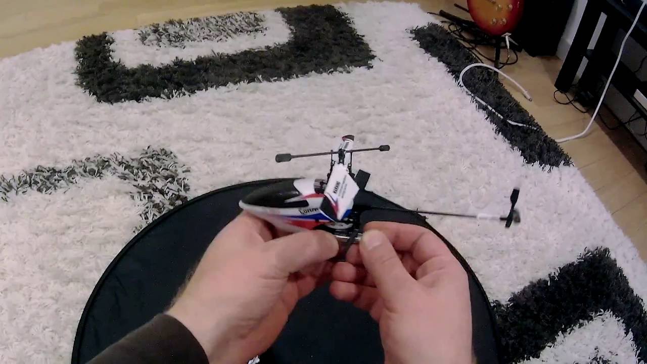 StrobiusDRONE | WlToys V911 - новый фан..)) Полет Indoors - улыбаюсь..))