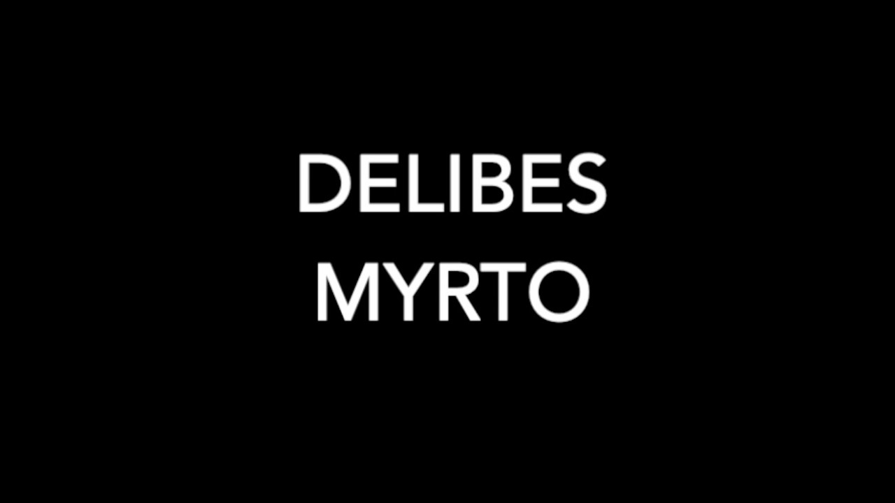 DELIBES Myrto (Orgue Besançon de Saint-Ursanne)