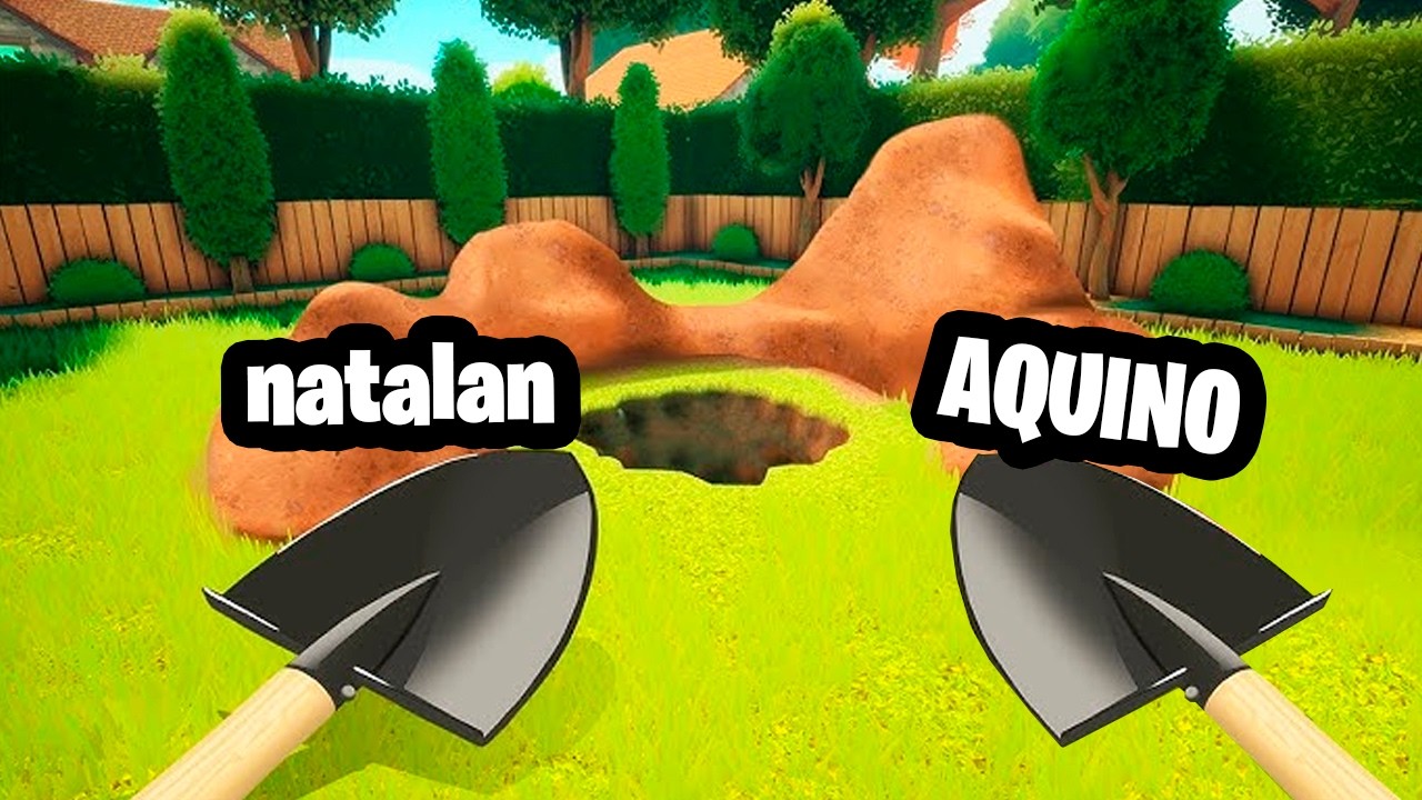 un JUEGO de cavar un HOYO pero con amigos 🤨