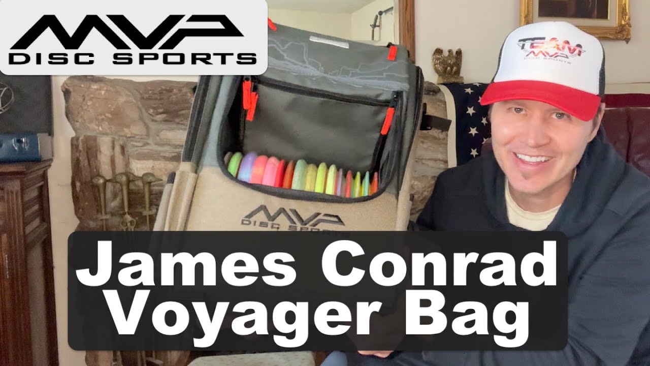 UNBOXING! The MVP James Conrad Signature Voyager Disc Golf Bag