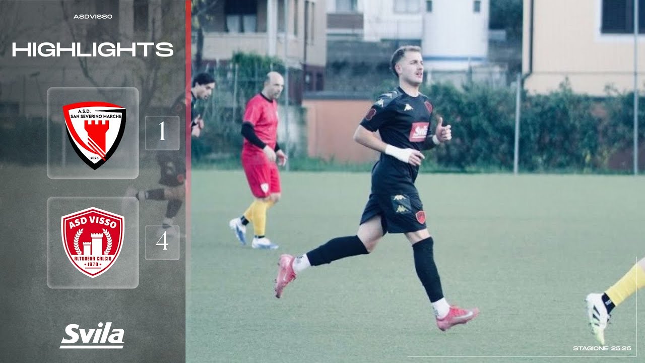 San Severino Marche-Visso Altonera Calcio 1-4 | Highlights