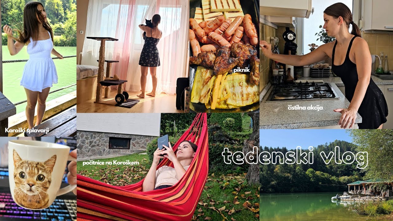 POČUTIM SE UTESNJENO, KOROŠKA GAVDA, S FLOSOM PO DRAVI | FINA JASMINA VLOG