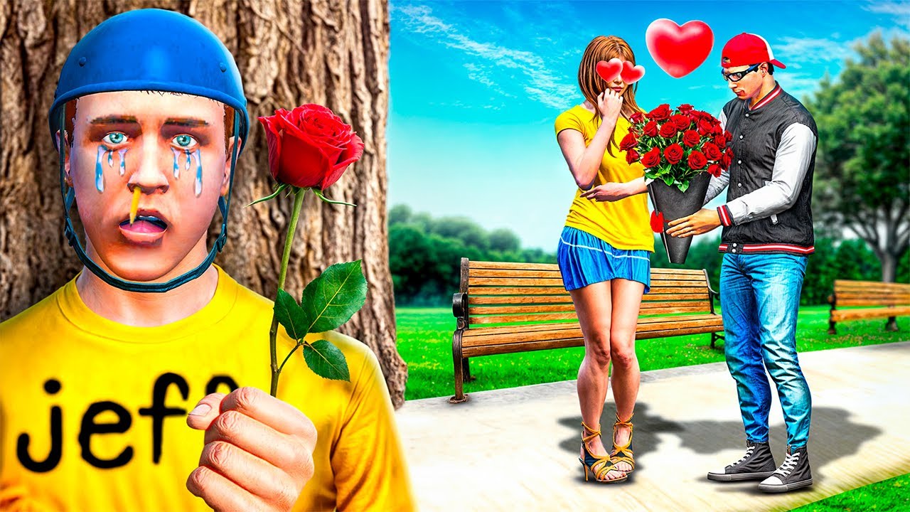 Джеффи РАЗБИТ СЕРДЦЕ в GTA 5!