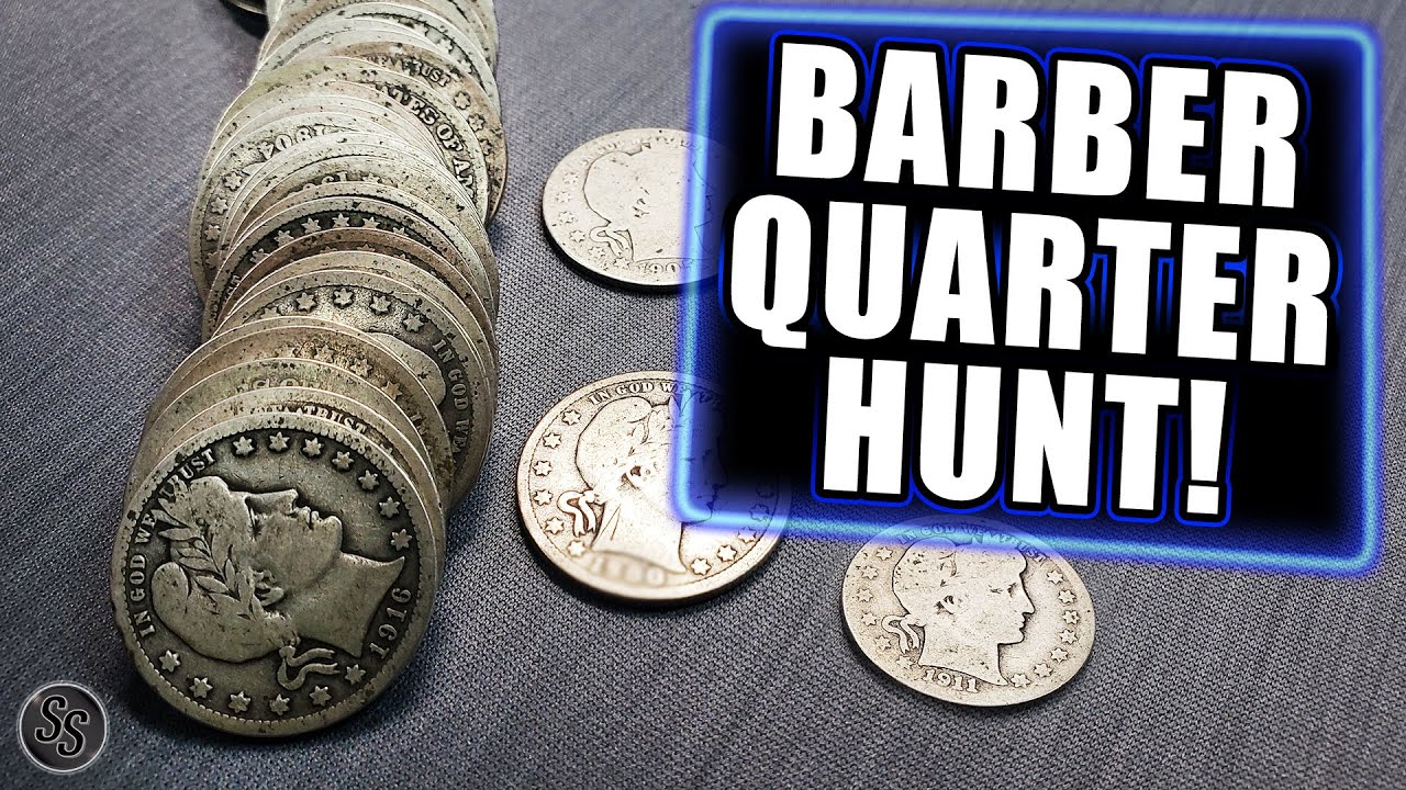FULL ROLL of Barber Quarters Coin Roll Hunt!