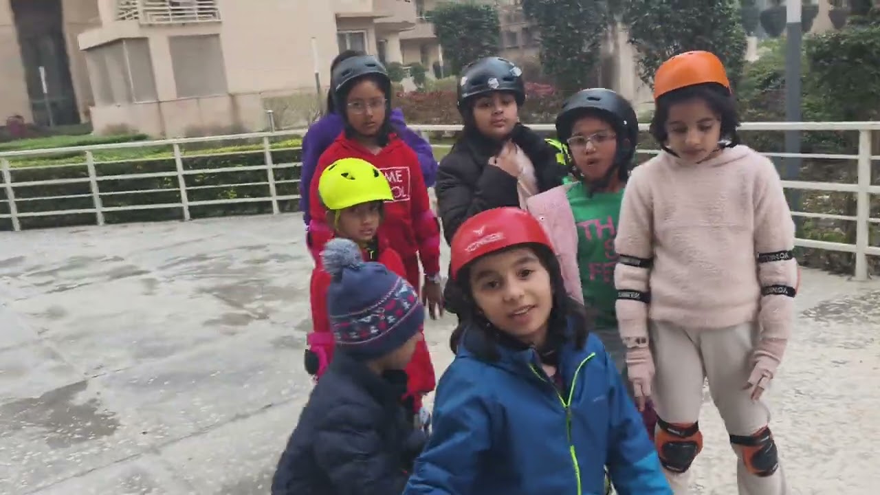 Aaj # ki # class #skatingvideos 