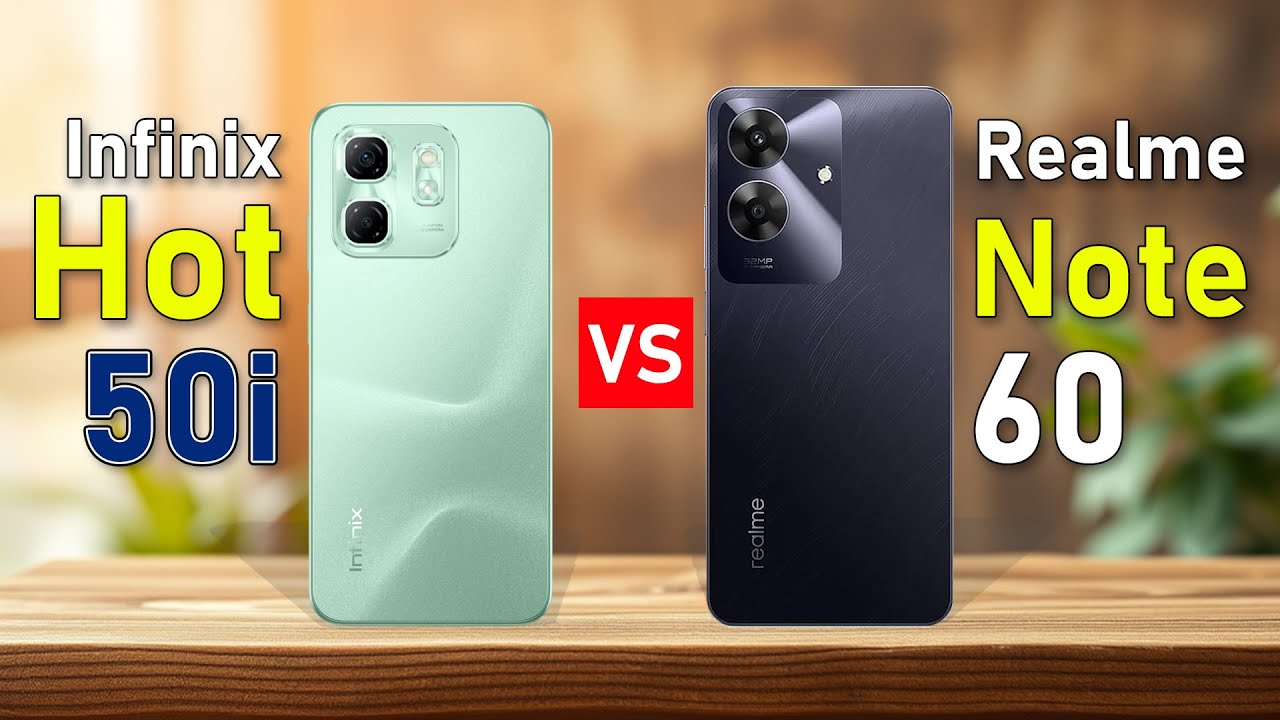 Infinix Hot 50i VS Realme Note 60