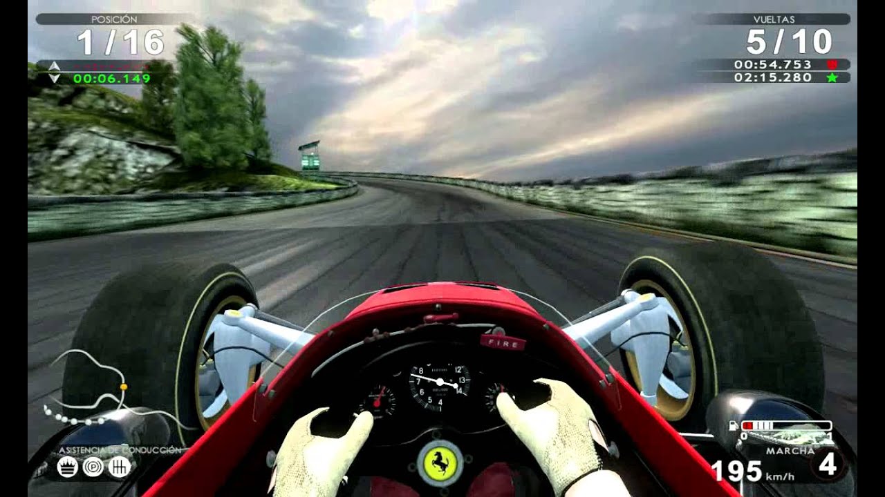 Test Drive Ferrari Racing Legends Misty Loch F312-67 F1 Race 10 Laps.mkv