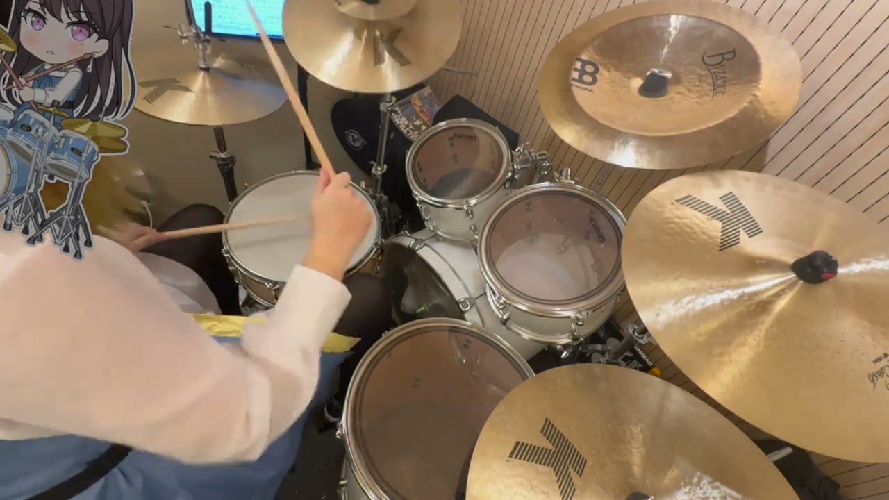 MyGO!!!!! - 壱雫空 (drum cover)