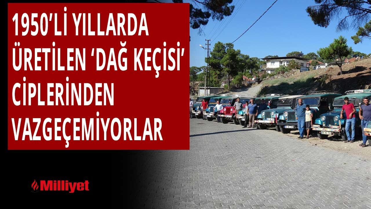 1950'li yıllarda üretilen 'dağ keçisi' ciplerinden vazgeçemiyorlar