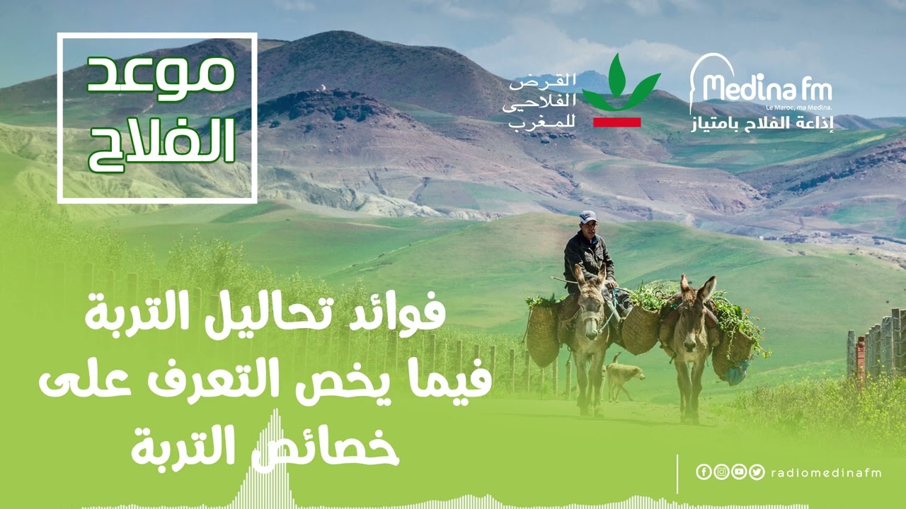 موعد الفلاح - فوائد تحاليل التربة فيما يخص التعرف على خصائص التربة