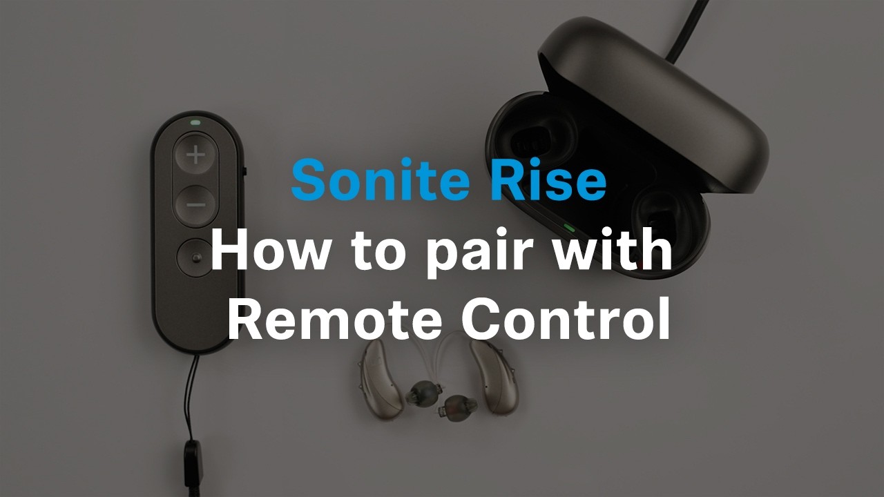 How to pair Sonite Rise with RemoteControl  | Sennheiser