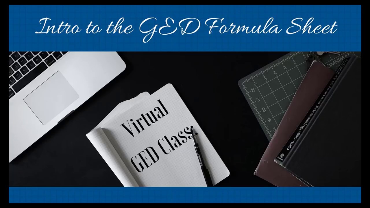 VGED: Intro to the GED Formula Sheet