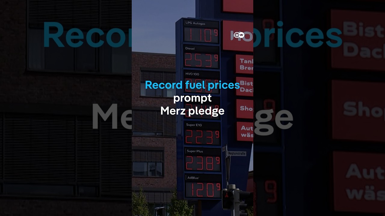 Merz pledges fast fuel price relief for Germans | DW News