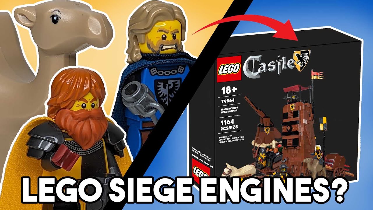 I Built MEDIEVAL SIEGE WEAPONS In LEGO