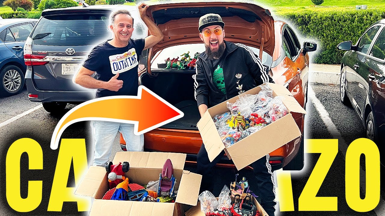 COMPRÓ TODO EN UNA VENTA DE GARAGE! CAJUELAZO MAD HUNTER
