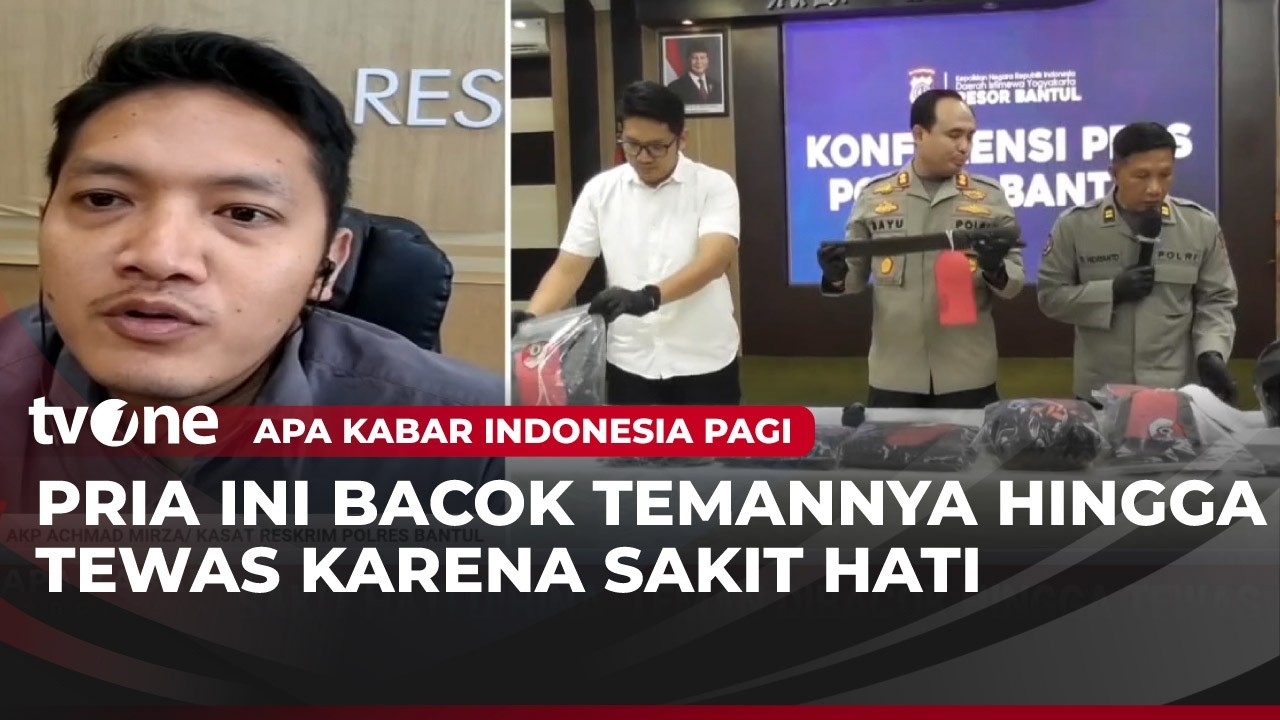Sakit Hati Dihina, Teman Dibacok Hingga Tewas | AKIP tvOne