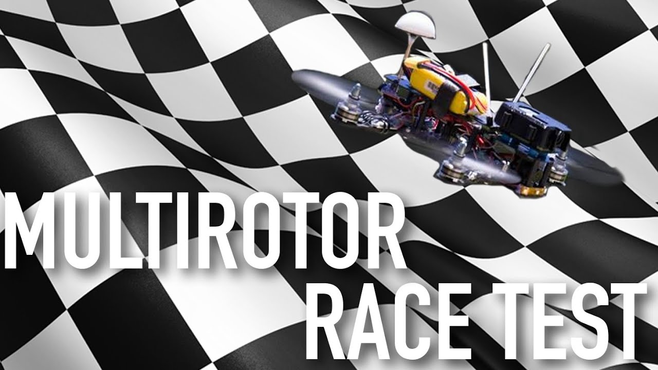FPV Multirotor TimeTrial Race Test 1