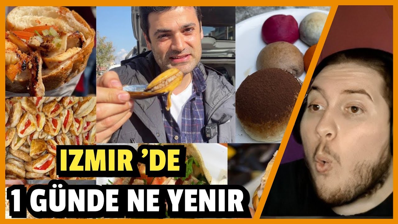 RRaenee - İZMİR’DE 1 GÜNDE NE YENİR!!! İZMİR SOKAK LEZZETLERİ!!! | @hataysandikici İZLİYOR