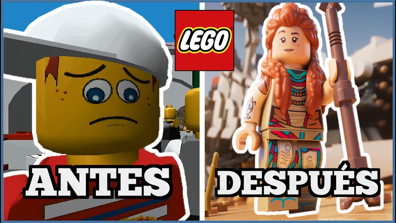 La GRAN EVOLUCIÓN de los juegos de LEGO