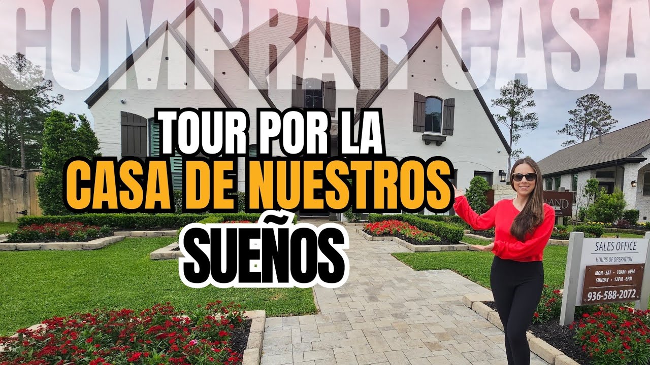 ACOMPÁÑANOS EN ESTE TOUR POR ESTA INCREÍBLE CASA (A 10 minutos de The Woodlands)🏡
