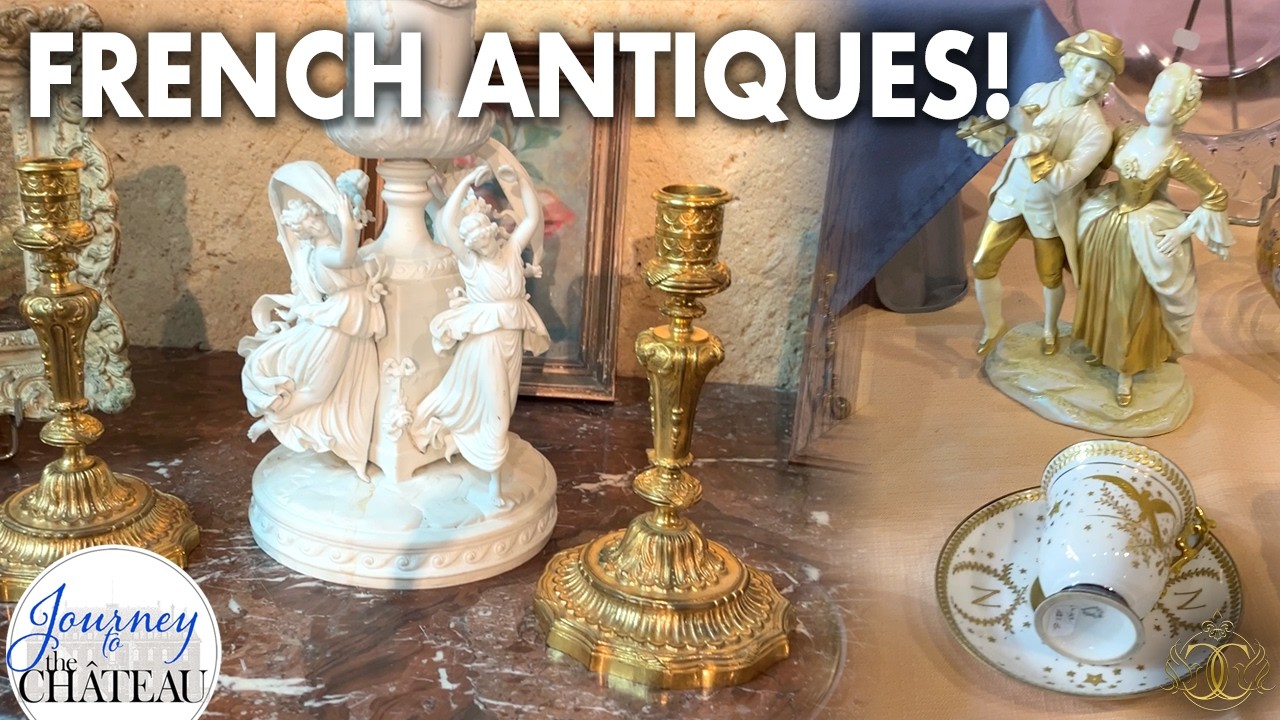 ANTIQUE HUNTING in FRANCE! Looking for Hidden Treasures 👀