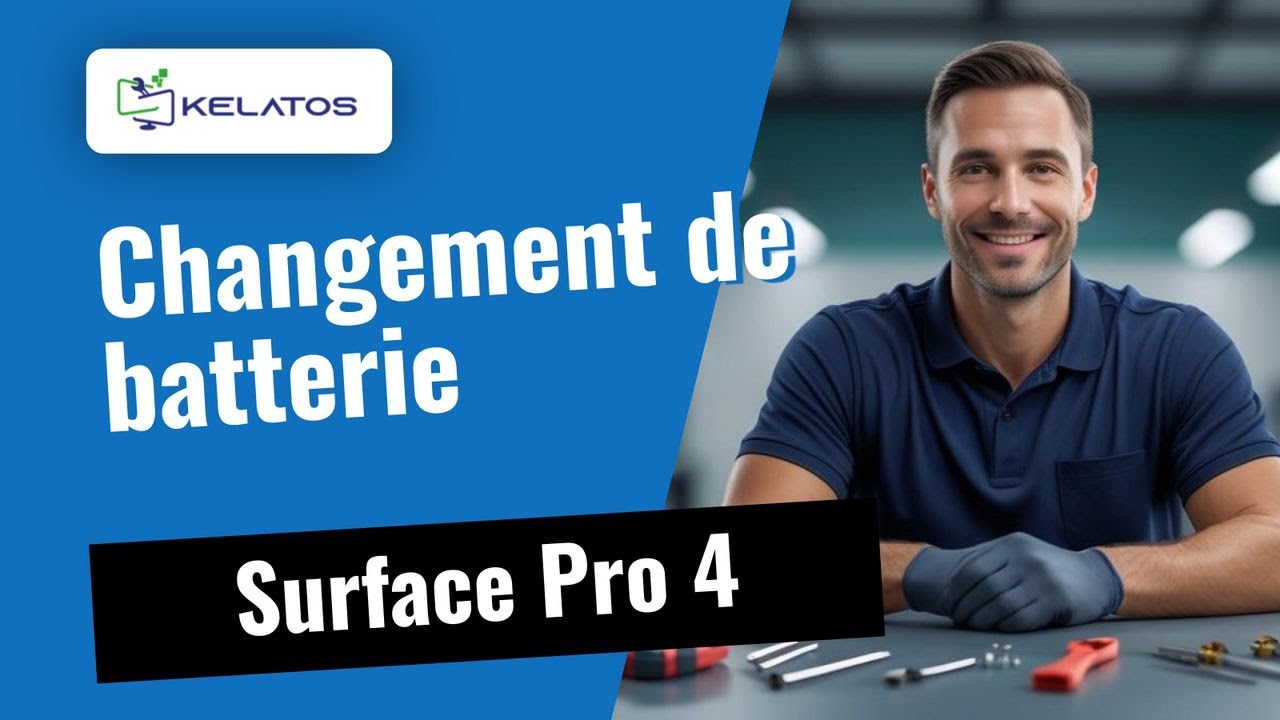 Problème de batterie sur Microsoft Surface Pro 4 ? 🔋 Changement de batterie