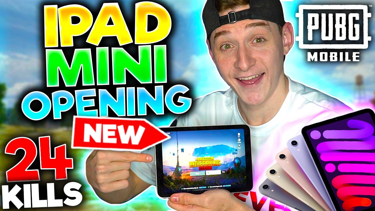Распаковка моего нового iPad Mini 6 🔥 (тестирование PUBG Mobile)