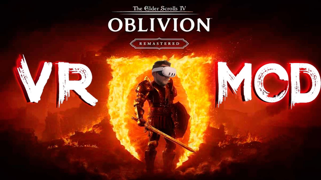 That's CRAZY! OBLIVION in VR with motion controllers - Setting up Oblivion Remastered VR Mod