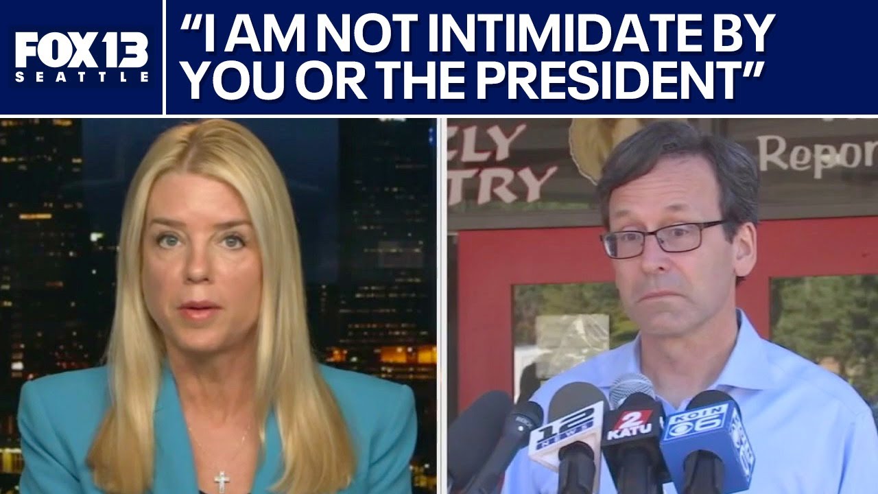 Gov. Ferguson responds to AG Bondi's sanctuary city threats | FOX 13 Seattle