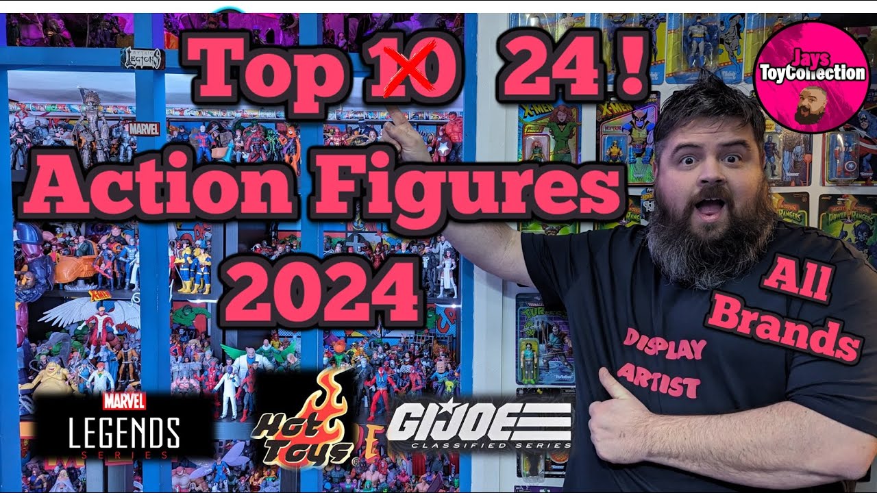 10 лучших фигурок 2024 года от всех брендов | Marvel Legends | Mondo | GI Joe Classified и многое...