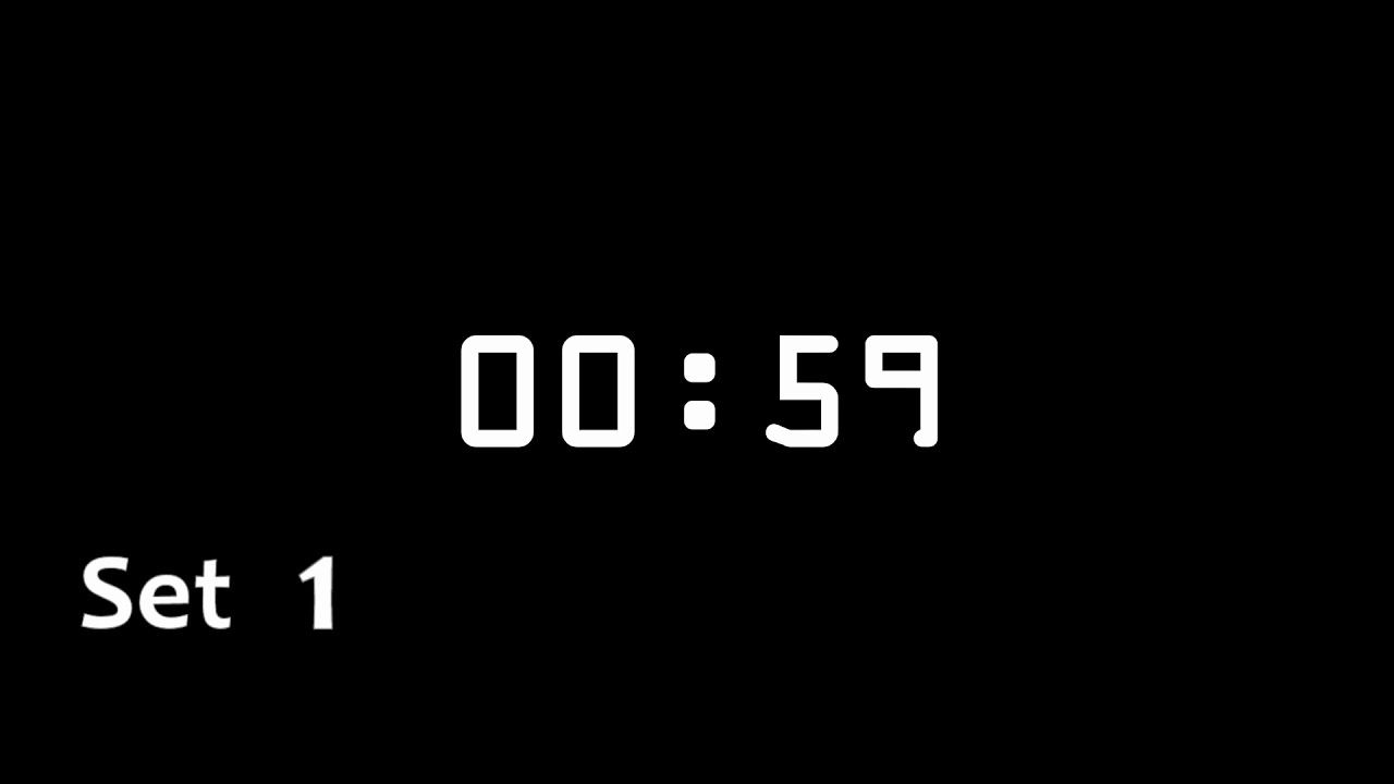 13 minute timer, beeps every interval