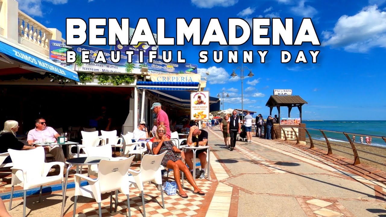 Benalmadena Spain Beautiful Sunny Day Update April 2022 Costa del Sol | Málaga [4K]
