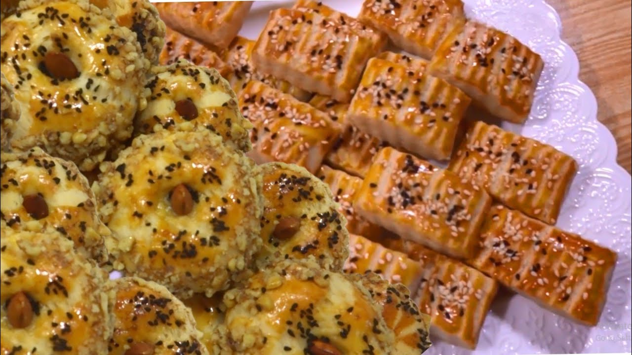 2 delicious recipes for unforgettable salty cookies  دو نوع کلچه نمکی خوشمزه