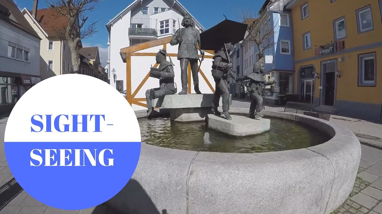 Sightseeing in Oberndorf am Neckar in GERMANY