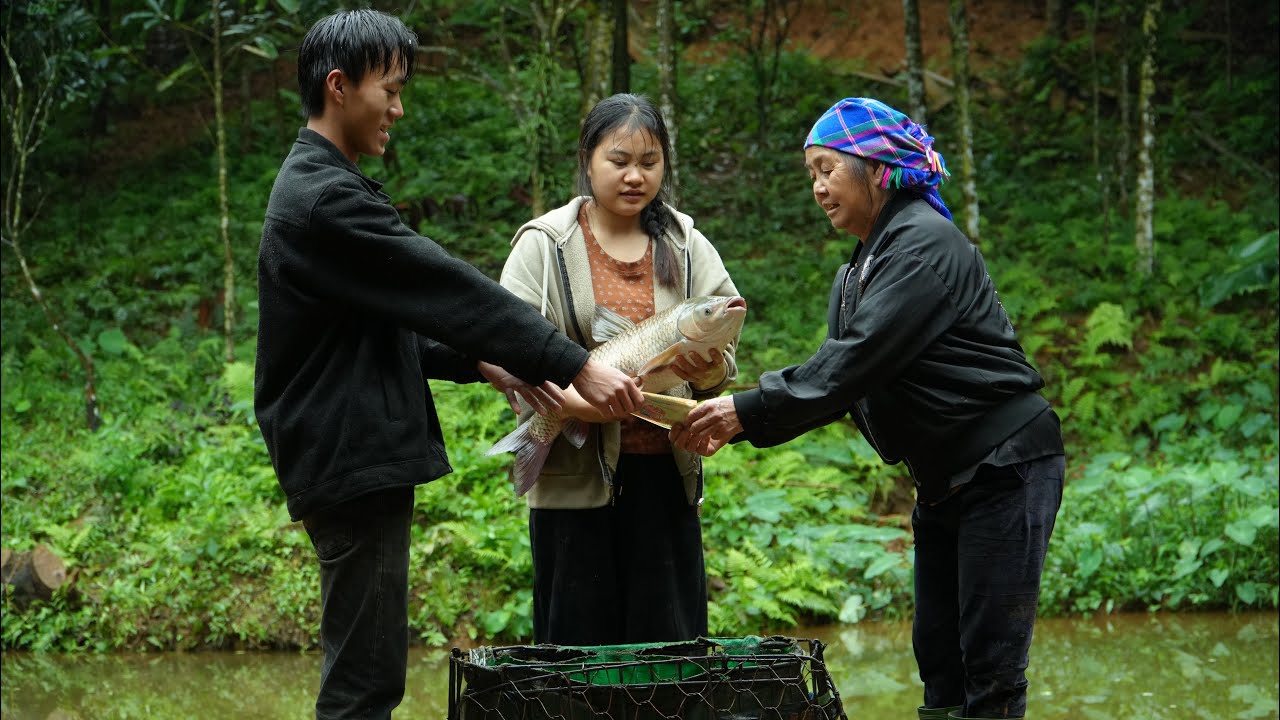 Результат упорного труда: Мэй наконец-то продала свои первые партии рыбы.