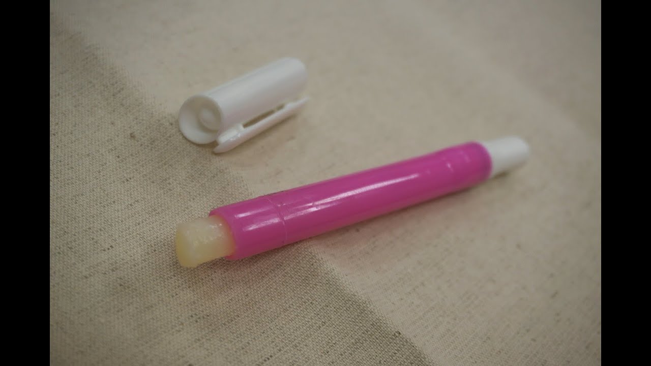 清秀佳人布坊 - 手作教學 -  日本蝴蝶牌 去污筆 使用介紹
