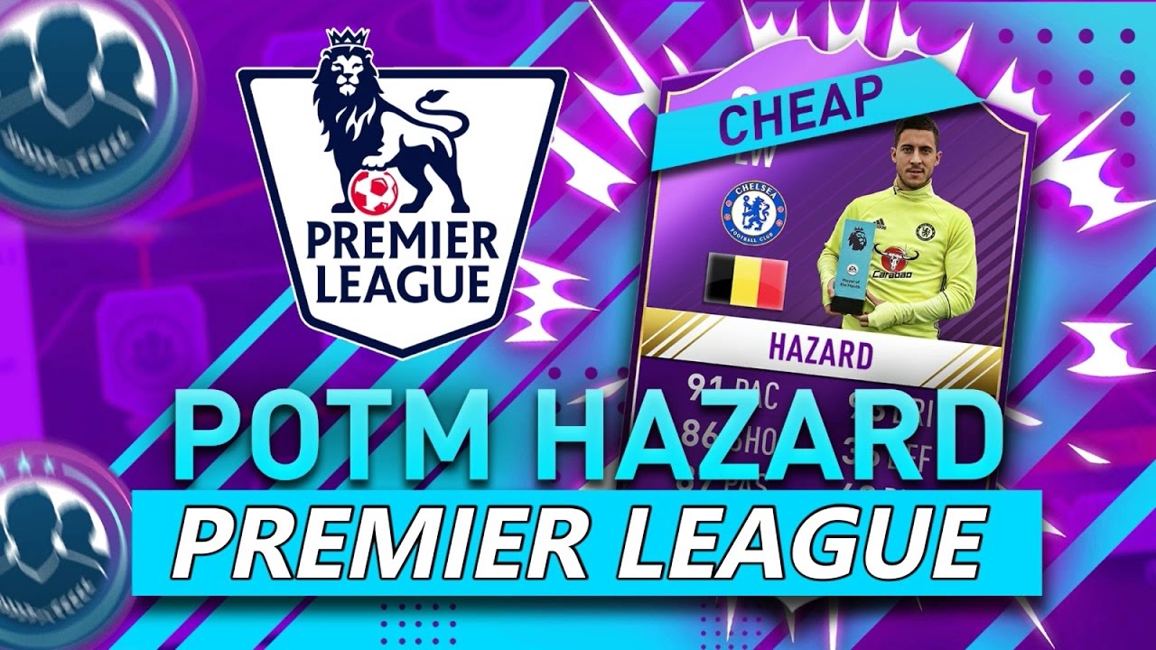 Hazard POTM - 'Premier League' SBC Cheapest Solution | Squad Building Challenge Guide | FIFA 17
